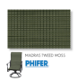 Madras Tweed Moss Replacement Sling Fabric for patio sling chairs