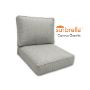 Sunbrella Canvas Granite Outdoor Patio Furniture Replacement Cushions Made By Cascadia Outdoor Cushions