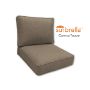 Sunbrella Canvas Taupe Outdoor Patio Furniture Replacement Cushions Made By Cascadia Outdoor Cushions