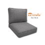 Sunbrella Cast Slate Outdoor Patio Furniture Replacement Cushions Made By Cascadia Outdoor Cushions