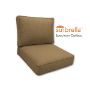 Sunbrella Spectrum Caribou Outdoor Patio Furniture Replacement Cushions Made By Cascadia Outdoor Cushions