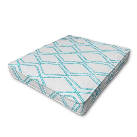 Patio Dining Chair Seat Cushion Boxed Style - - Custom outdoor patio furniture cushions from Cascadia Outdoor Cushions in Sunbrella Fabric