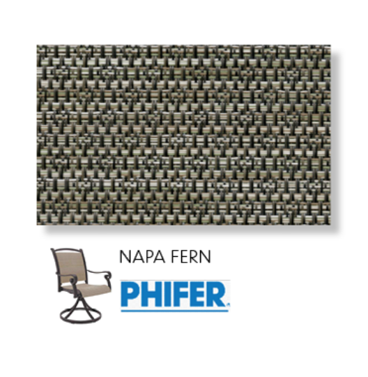 Napa Fern Two Piece Patio Chair Replacement Sling Fabric