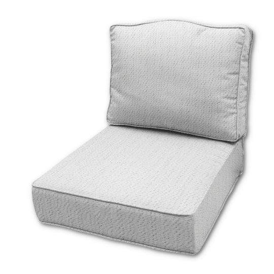 Heritage Sky Outdoor Patio Furniture Replacement Cushions for Patio Chairs Made By Cascadia Outdoor Cushions