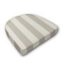 Cushion for wicker patio chairs, contoured or rounded at the back, Designed specifically for outdoor wicker patio chairs.