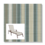 Windsor Stripe Spa Replacement Slings for A Chaise Lounge