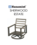 Hanamint Patio Furniture Replacement Cushions for Estate Collections