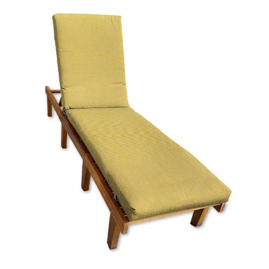 Sunbrella Canvas Buttercup Chaise Lounge Cushion 