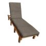 Sunbrella Canvas Fint Chaise Lounge Cushion 