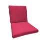 Sunbrella Canvas Hot Pink Outdoor Chair Patio Cushions for Patio Chairs