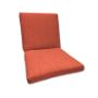 Sunbrella Canvas Persimmon Universal Patio Chair Cushion in 6 sizes