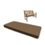 Sunbrella Canvas Cocoa Custom Outdoor Bench Cushion