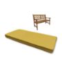 Sunbrella Spectrum Daffodil Outdoor Bench Cushion