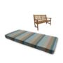 Sunbrella Gateway Mist Outdoor Bench Cushions