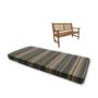 Sunbrella Stanton Greystone Outdoor Bench Cushions