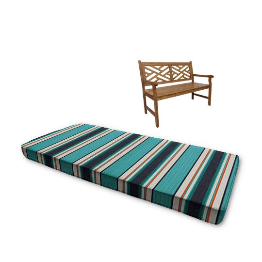 Sunbrella Token Surfside Outdoor Bench Cushions