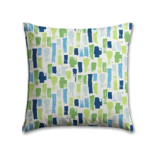 Artistic Courtyard Outdoor Pillow