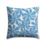 Twirley Courtyard Blue Premier Prints Outdoor Pillow