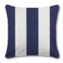 Richloom Solarium Cabana Navy Outdoor Pillow