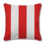 Richloom Solarium Cabana Red Outdoor Pillow