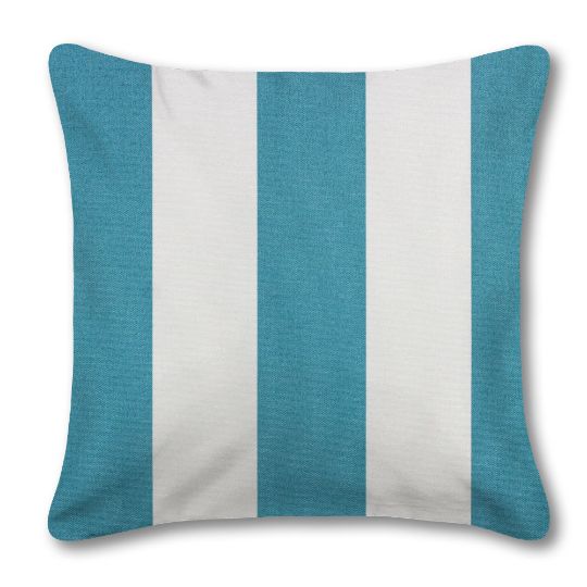 Richloom Solarium Cabana Turquoise Outdoor Pillow