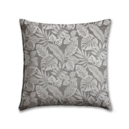 Richloom Solarium Casco Pewter Outdoor Pillow.