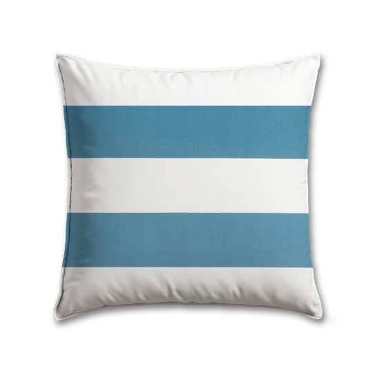 Cabana Island Blue Outdoor Pillow