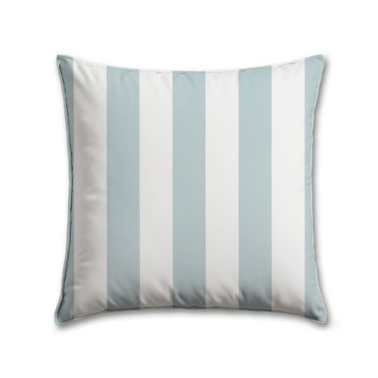 Vertical Belmont Blue Premier Prints Outdoor Pillow.