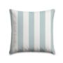 Vertical Belmont Blue Premier Prints Outdoor Pillow.