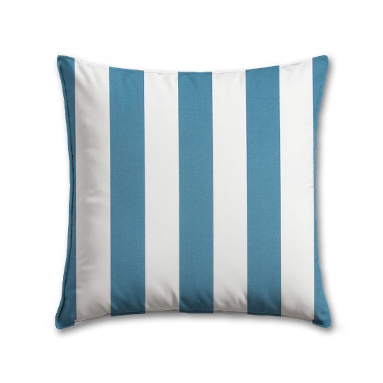 Vertical-Island-Blue Premier Prints Outdoor Pillow