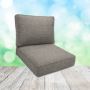 Sunbrella Action Stone Patio Chair Replacement Cushions