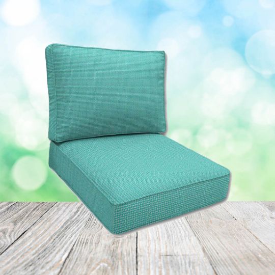 Sunbrella Bliss Breeze Patio Chair Replacement Cushions