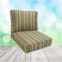 Sunbrella Foster Metallic Patio Chair Replacement Cushions