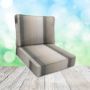 Sunbrella Dip Dye Chickadee Patio Chair Replacement Cushions