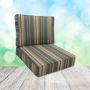 Sunbrella Stanton Greystone Patio Chair Replacement Cushions