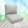 Sunbrella Trail Sky Patio Chair Replacement Cushions