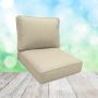 Picture of Dupione Sand Patio Chair Cushions