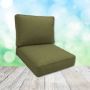 Sunbrella Heritage Leaf Patio Chair Replacement Cushions