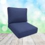 Sunbrella Echo Midnight Patio Chair Replacement Cushions