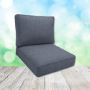 Sunbrella Heritage Sky Patio Chair Replacement Cushions