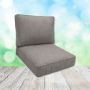 Sunbrella Pashmina Flannel Patio Chair Replacement Cushions