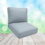 Sunbrella Solo Ocean Patio Chair Replacement Cushions