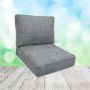 Sunbrella Chartres Storm Patio Chair Replacement Cushions