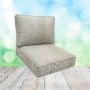 Sunbrella Instinct Dune Patio Chair Replacement Cushions