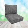 Sunbrella Shibori Classic Patio Chair Replacement Cushions