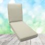 Sunbrella Canvas Canvas Chaise Lounge Cushion 