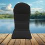 Sunbrella Canvas Black Adirondack Chair Cushions or Adirondack Chair Pads