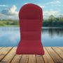 Sunbrella Canvas Burgundy Adirondack Chair Cushions or Adirondack Chair Pads