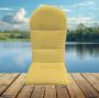 Sunbrella Canvas Buttercup Adirondack Chair Cushions or Adirondack Chair Pads