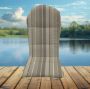 Sunbrella Milano Char Adirondack Chair Cushions or Adirondack Chair Pads